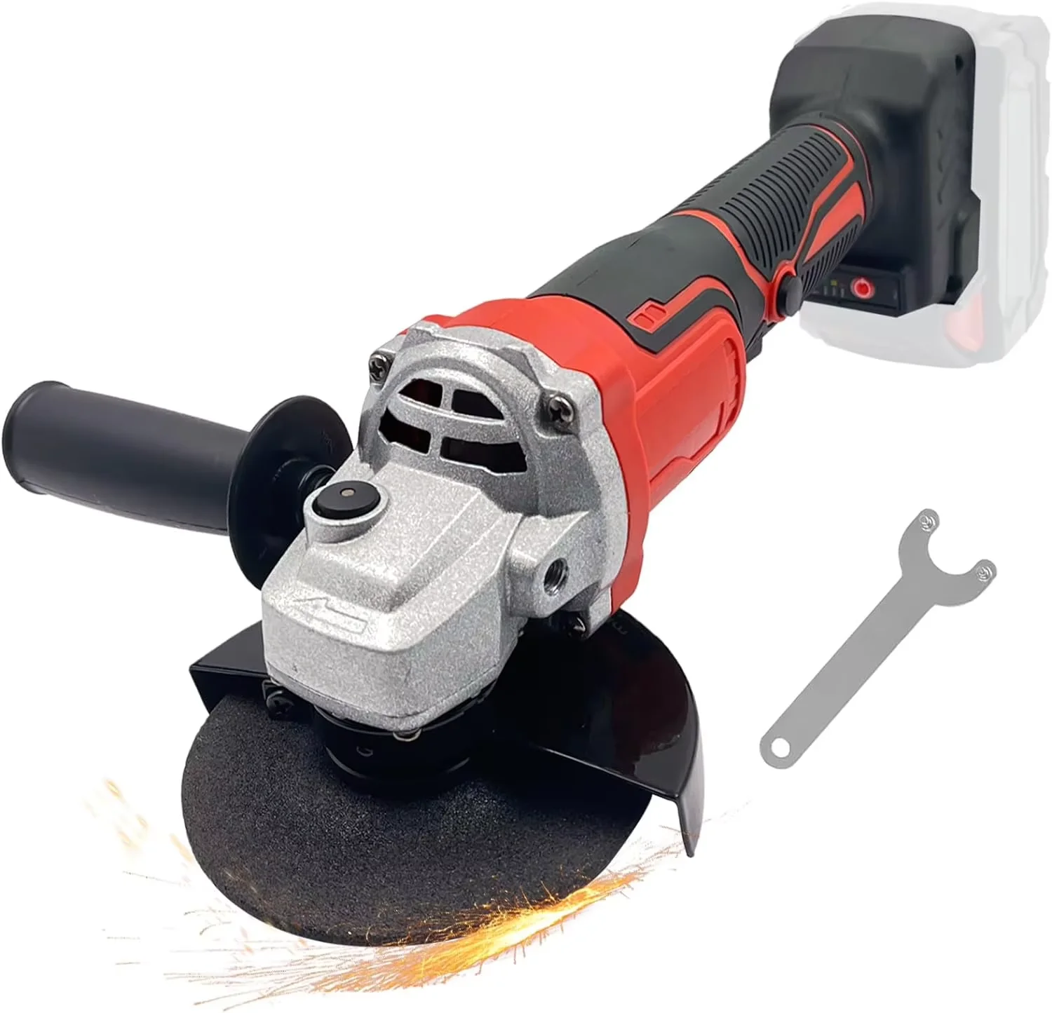 Cordless Angle Grinder Compatible with Milwaukee 18V Battery: 3 Adjustable Speed 11000RPM Brushless Grinder Tool, 4-1/2 inch Angle Grinder 5/8''-11 Spindle, Bare Tool Battery Not Included
Cordless Angle Grinder Compatible with Milwaukee 18V Battery: 3 Adjustable Speed 11000RPM Brushless Grinder Tool, 4-1/2 inch Angle Grinder 5/8''-11 Spindle, Bare Tool Battery Not Included
