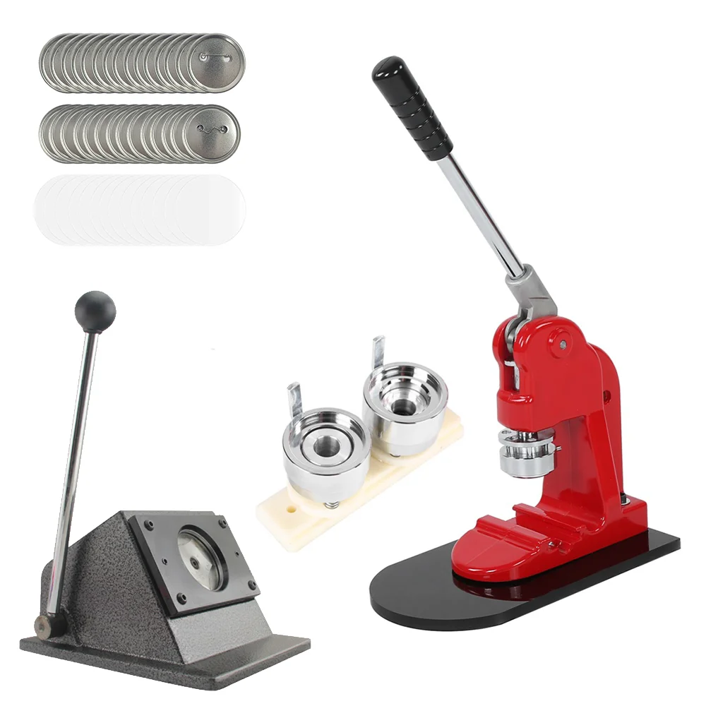 Interchangeable 1.25+2.25+3inch Badge Button Press Machine 100 Sets Button Maker Supplies Circle Cutter Cutting Mat Button
Interchangeable 1.25+2.25+3inch Badge Button Press Machine 100 Sets Button Maker Supplies Circle Cutter Cutting Mat Button
