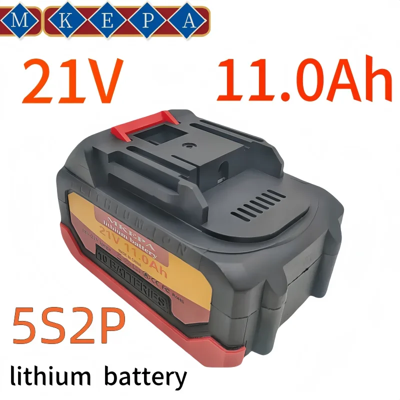 5S2P 21 В, 100% новый литий-ионный аккумулятор, подходит для замены аккумуляторов аккумуляторных электроинструментов
5S2P 21 В, 100% новый литий-ионный аккумулятор, подходит для замены аккумуляторов аккумуляторных электроинструментов