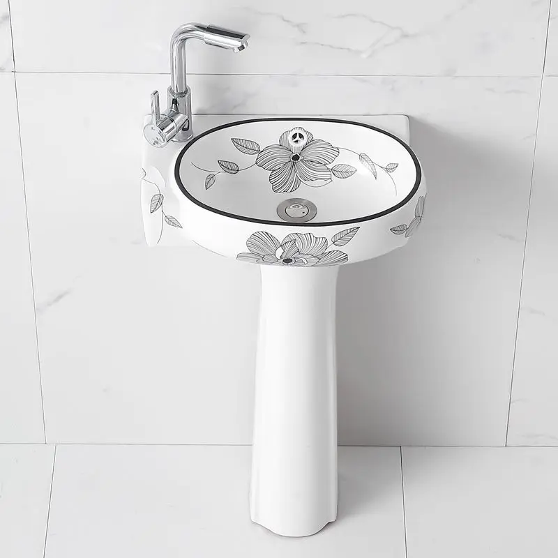Колонка и раковина Керамическая интегрированная раковина Умывальник для отеля Балкон Ванная комната Небольшая квартира Ванная комната
Колонка и раковина Керамическая интегрированная раковина Умывальник для отеля Балкон Ванная комната Небольшая квартира Ванная комната