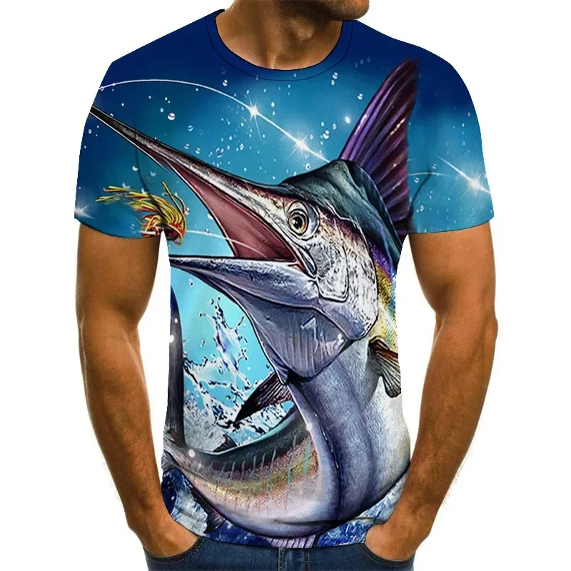 Summer Fun Fish 3D Printed T-shirt Street Wear Men's Casual Fashion Harajuku Oversized O-neck T-shirt T-shirt Top Clothing
Summer Fun Fish 3D Printed T-shirt Street Wear Men's Casual Fashion Harajuku Oversized O-neck T-shirt T-shirt Top Clothing