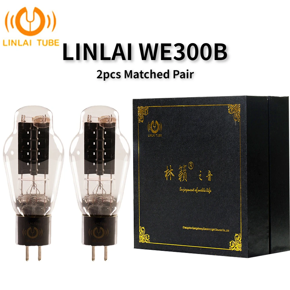 LINLAI WE300B Vacuum Tube HIFI Audio Valve Replace 300B Electronic Tube Amplifier Kit Diy Genuine Precision Match Quad
LINLAI WE300B Vacuum Tube HIFI Audio Valve Replace 300B Electronic Tube Amplifier Kit Diy Genuine Precision Match Quad