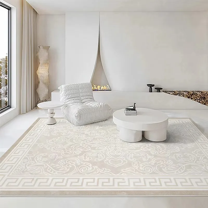 Living Room Carpet White Modern Rug Bedroom High Density Short Velvet Floor Mat Large Area Non-slip Foot Mats Home Decoration
Living Room Carpet White Modern Rug Bedroom High Density Short Velvet Floor Mat Large Area Non-slip Foot Mats Home Decoration