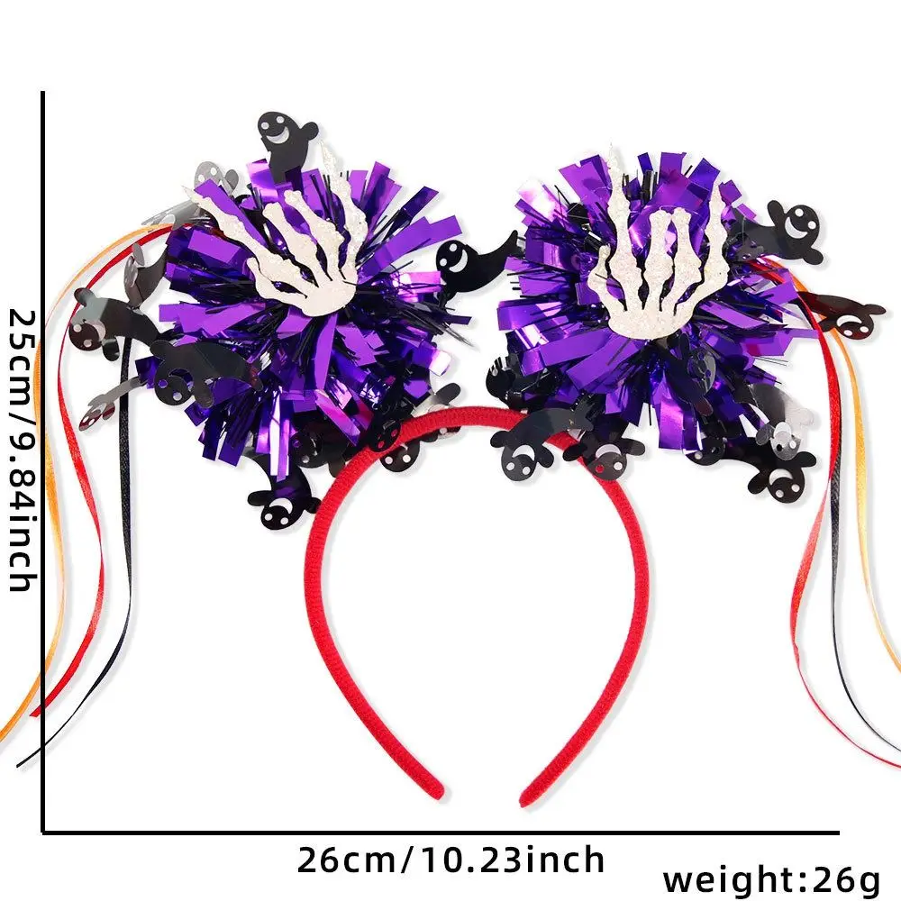 Funny Bat Halloween Hairbands Skull Pumpkin Halloween Hair Hoop Handicraft Stripe Tassel Bat Skeleton Headband Makeup Ball
Funny Bat Halloween Hairbands Skull Pumpkin Halloween Hair Hoop Handicraft Stripe Tassel Bat Skeleton Headband Makeup Ball