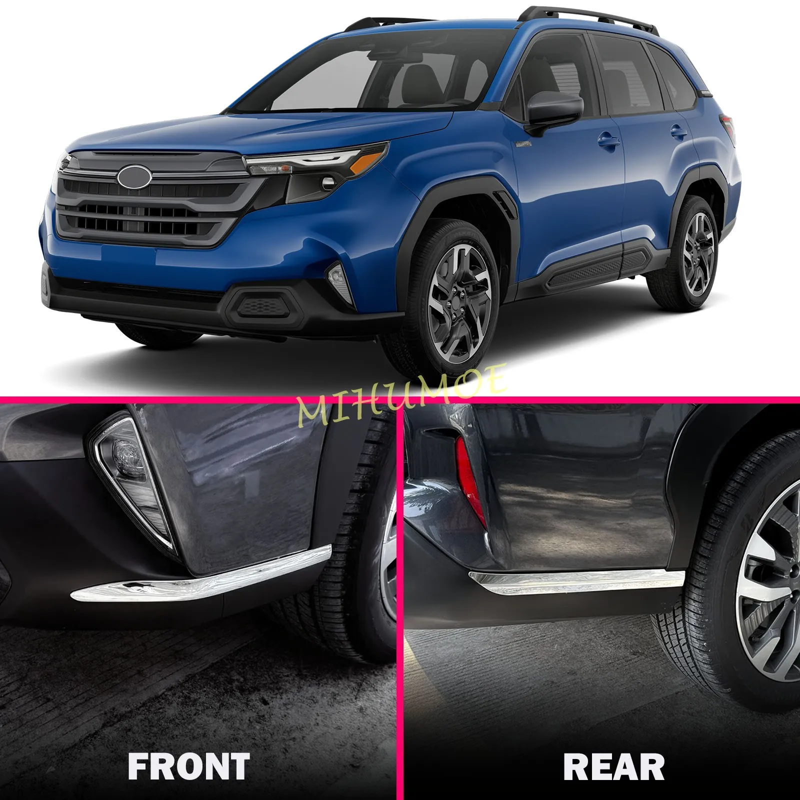 Для Subaru Forester 2025-2026 автомобильная защита от царапин, угловая защита переднего и заднего бампера, износостойкие защитные аксессуары
Для Subaru Forester 2025-2026 автомобильная защита от царапин, угловая защита переднего и заднего бампера, износостойкие защитные аксессуары