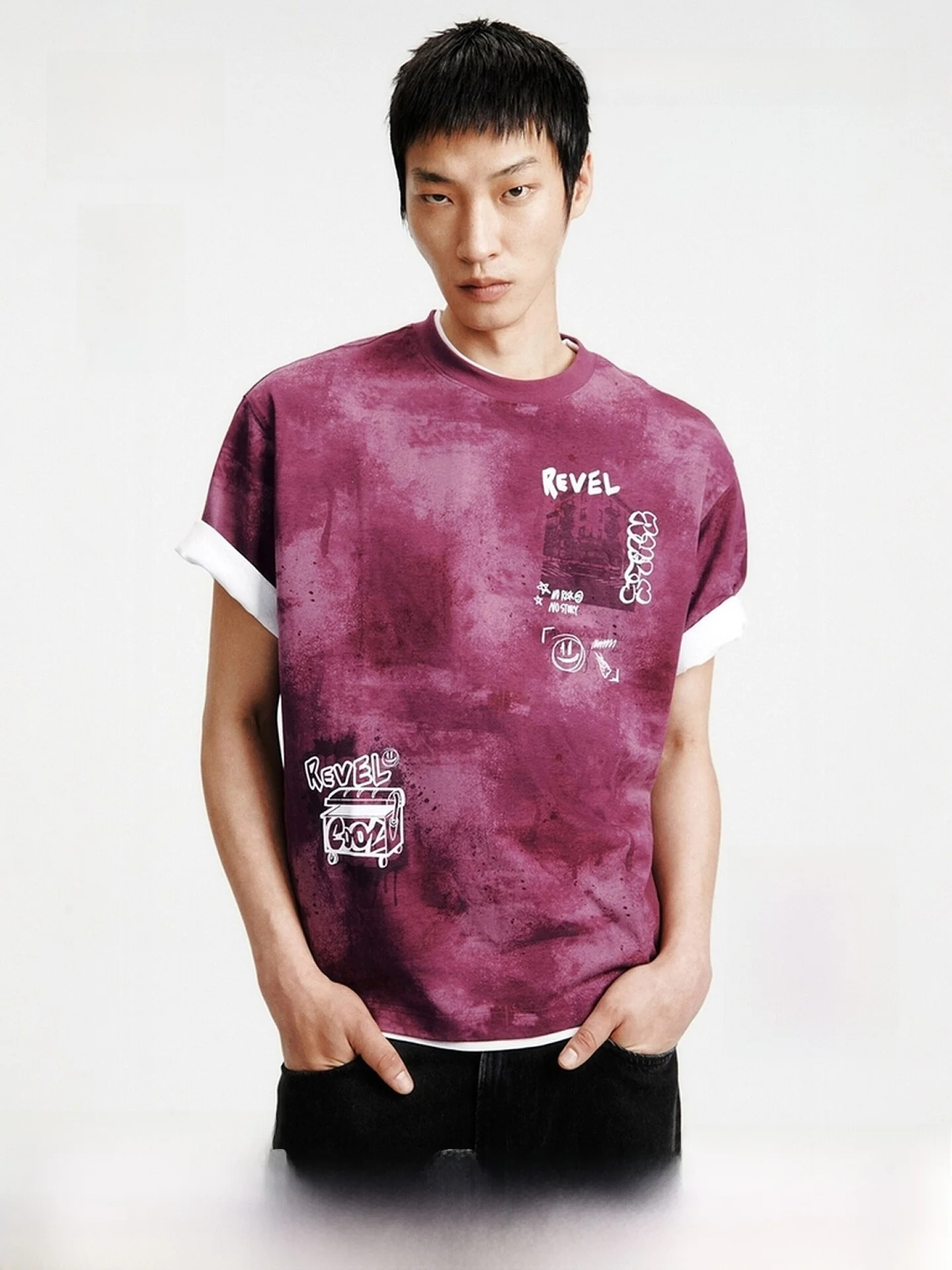 H&M Men's Loose Fit Printed T-Shirt Cotton Short Sleeve Casual Style Summer New Arrival 1326552 Comfortable Breathable Tee
H&M Men's Loose Fit Printed T-Shirt Cotton Short Sleeve Casual Style Summer New Arrival 1326552 Comfortable Breathable Tee