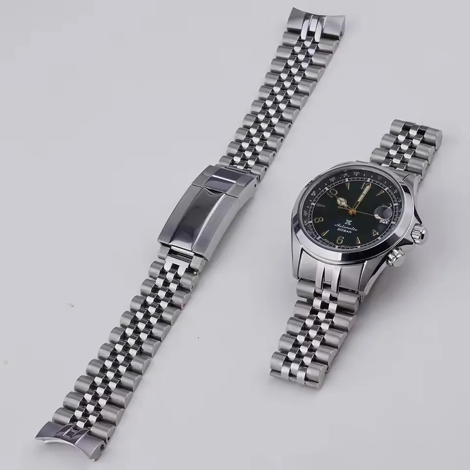 904 Jubilee Watch Band For Rolex Sub GMT Yacht Daytona Watch Strap Luxury Bracelet Mod Parts Replacement Accessories 20mm
904 Jubilee Watch Band For Rolex Sub GMT Yacht Daytona Watch Strap Luxury Bracelet Mod Parts Replacement Accessories 20mm