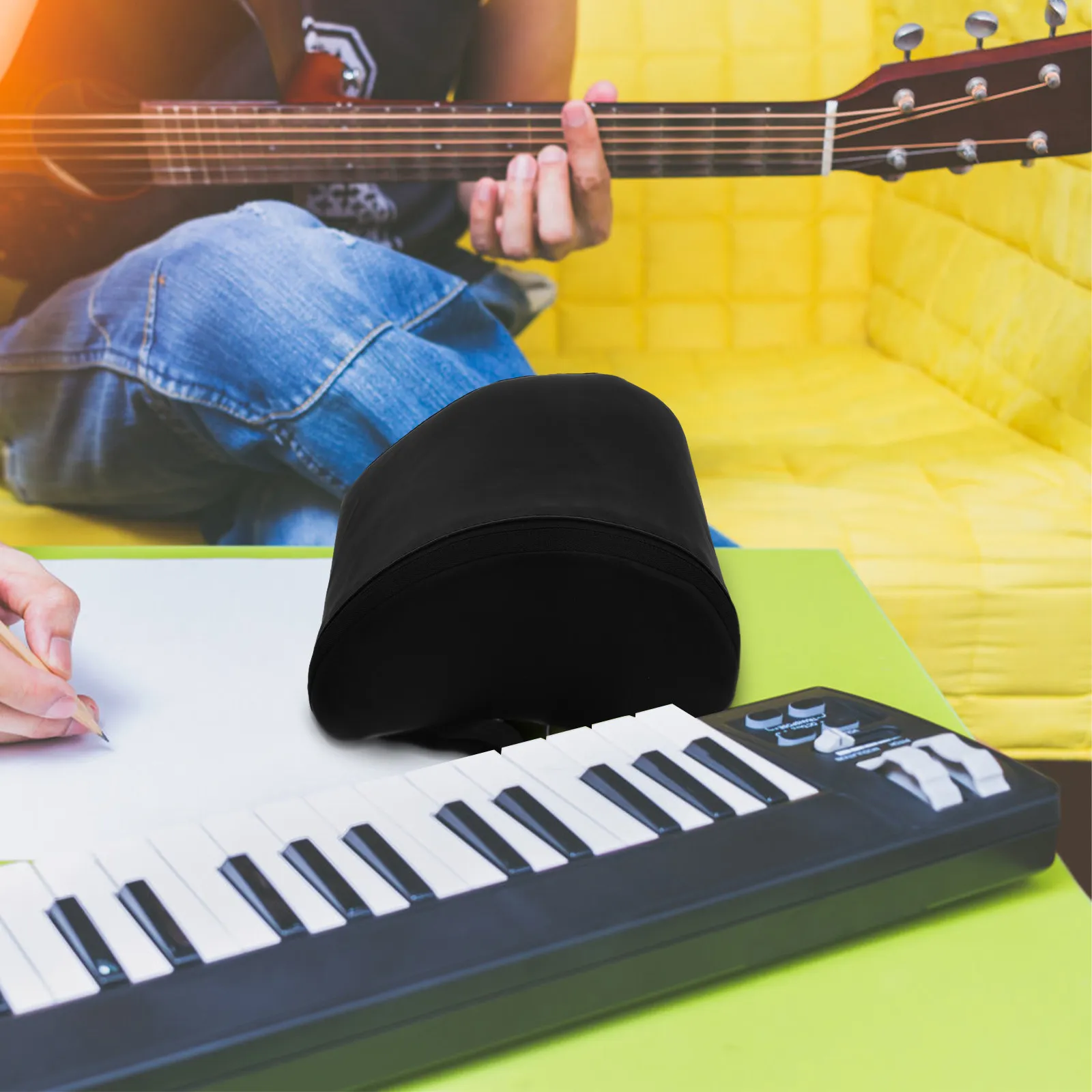 Guitar Cushion Pad Multifunctional Leg Support Rest for Acoustic Classical Bass Electric Guitar Soft Protective Lightweight
Guitar Cushion Pad Multifunctional Leg Support Rest for Acoustic Classical Bass Electric Guitar Soft Protective Lightweight