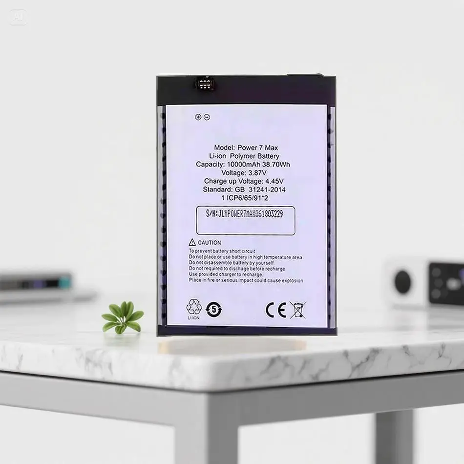 Аккумулятор мобильного телефона для Umi Umidigi Power 7 Max Power7 7Max Надежный источник питания 10000 мАч Легкий вес
Аккумулятор мобильного телефона для Umi Umidigi Power 7 Max Power7 7Max Надежный источник питания 10000 мАч Легкий вес