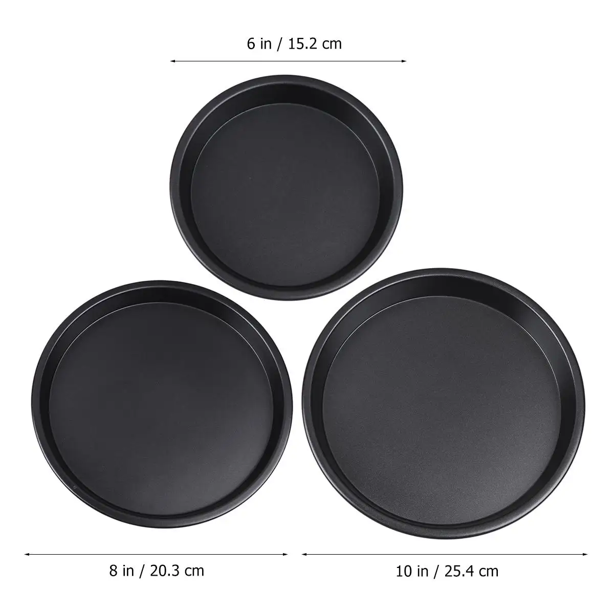 3 Pcs Alloy Baking Pan Set Non Stick Cake Pan Bakeware Mold Home Professional Use Oven Baking Mold Safe
3 Pcs Alloy Baking Pan Set Non Stick Cake Pan Bakeware Mold Home Professional Use Oven Baking Mold Safe