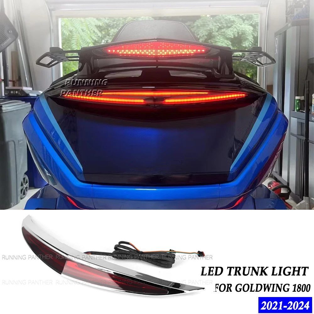 For Honda Gold Wing GL1800 Tour DCT Airbag 2021-2024 2023 Motorcycle Top Box LED Trunk Luggage Lamp Turn Signal Brake LED Light
For Honda Gold Wing GL1800 Tour DCT Airbag 2021-2024 2023 Motorcycle Top Box LED Trunk Luggage Lamp Turn Signal Brake LED Light