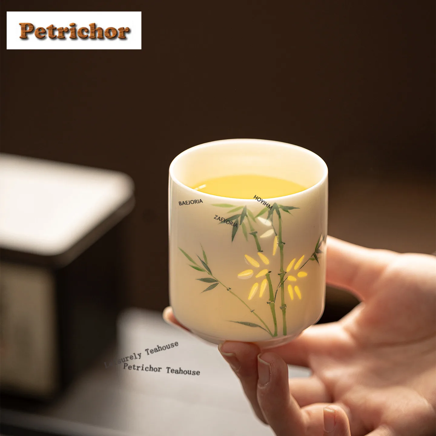 150ml Hand-painted Bamboo Hollow Out Teacup Creative Tea Bowl Water Jug Tea-tasting Fragrance Cup Chazhan Master Cups Craft
150ml Hand-painted Bamboo Hollow Out Teacup Creative Tea Bowl Water Jug Tea-tasting Fragrance Cup Chazhan Master Cups Craft