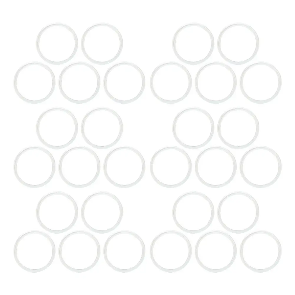 40Pcs Transparent Disc Rings for Planners Documents Loose Leaf Binder Discs Book Binding Buckle Planner Supply Expansion Discs
40Pcs Transparent Disc Rings for Planners Documents Loose Leaf Binder Discs Book Binding Buckle Planner Supply Expansion Discs