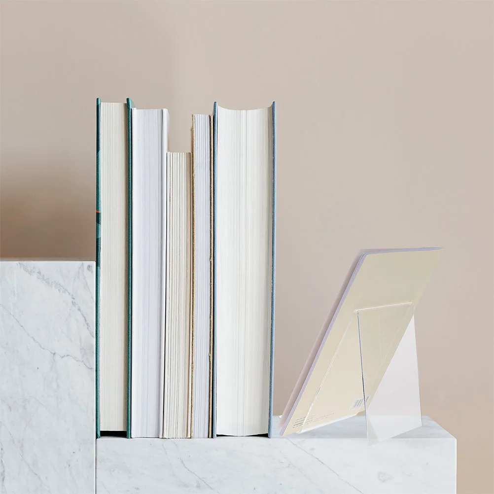 6 Pcs Acrylic Display Rack Book File St Versatile Desktop Bracket Slip Resistant Clear Holder Office School Accessory
6 Pcs Acrylic Display Rack Book File St Versatile Desktop Bracket Slip Resistant Clear Holder Office School Accessory
