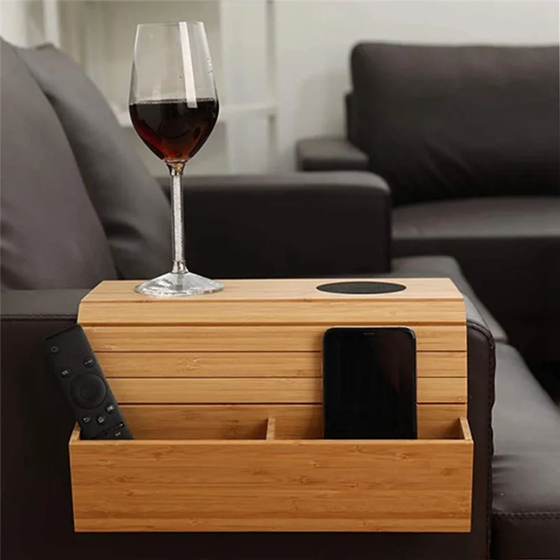 AA73 Couch Cup Holder Wood Multifunction TV Remote Holder Furniture Storage Bag Multi Foldable Couch Tray
AA73 Couch Cup Holder Wood Multifunction TV Remote Holder Furniture Storage Bag Multi Foldable Couch Tray