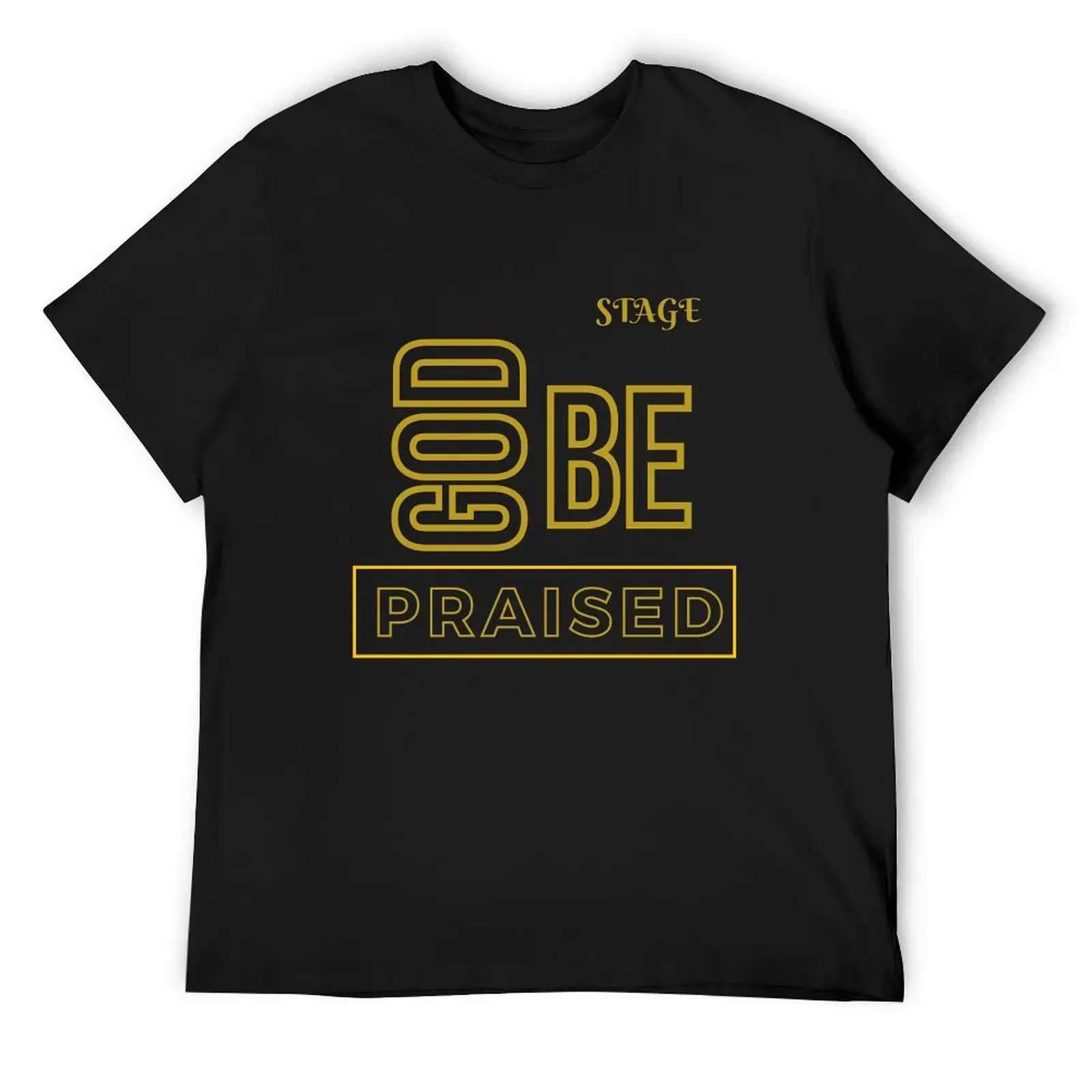 God Be Praised T-Shirt vintage clothes quick drying summer tops black t-shirts for men
God Be Praised T-Shirt vintage clothes quick drying summer tops black t-shirts for men