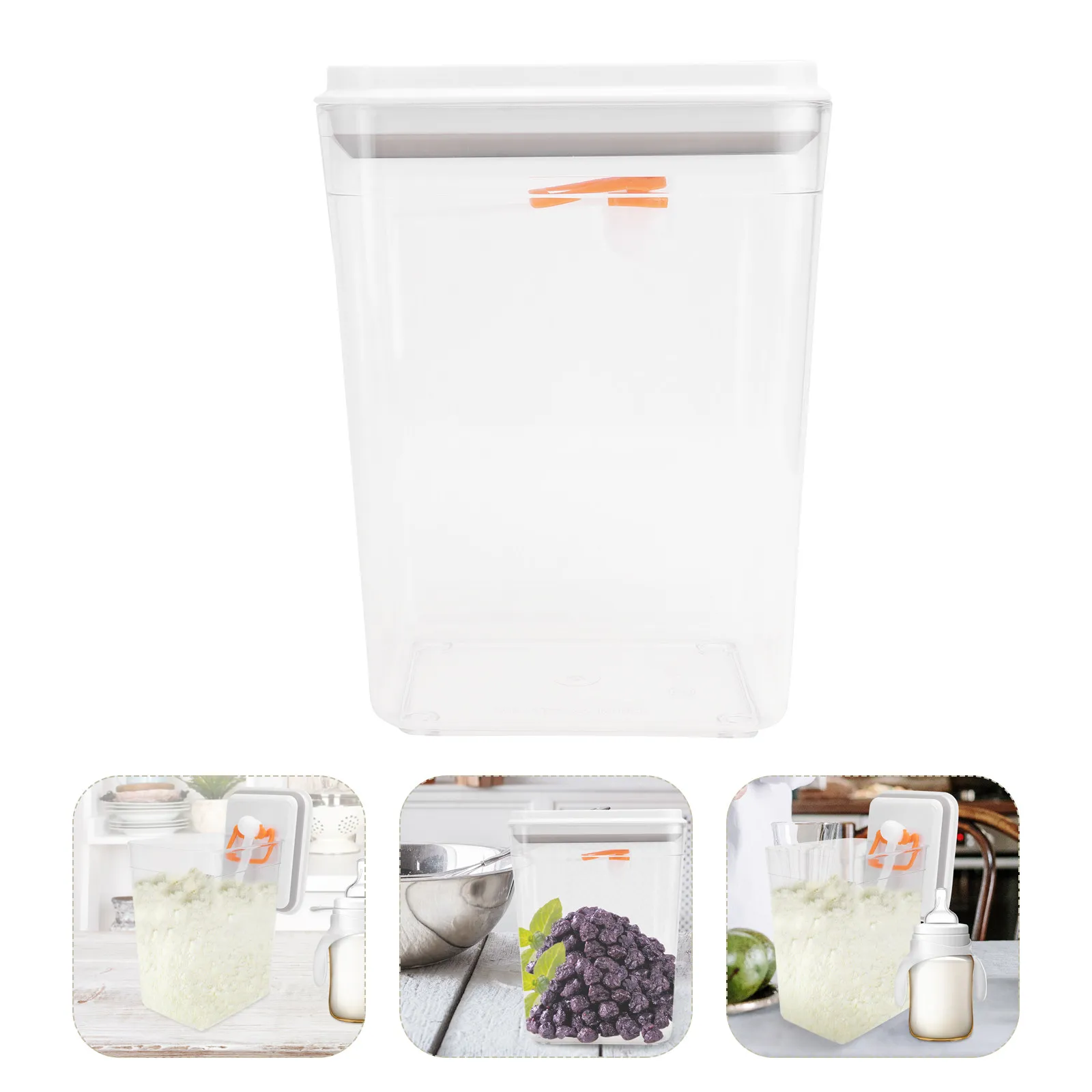 1Pcs 2300Ml Milk Powder Storage Jar Premium ABS As Material Bpa-Free Airtight Baby Food Sealing Box Travel Friendly Stackable
1Pcs 2300Ml Milk Powder Storage Jar Premium ABS As Material Bpa-Free Airtight Baby Food Sealing Box Travel Friendly Stackable