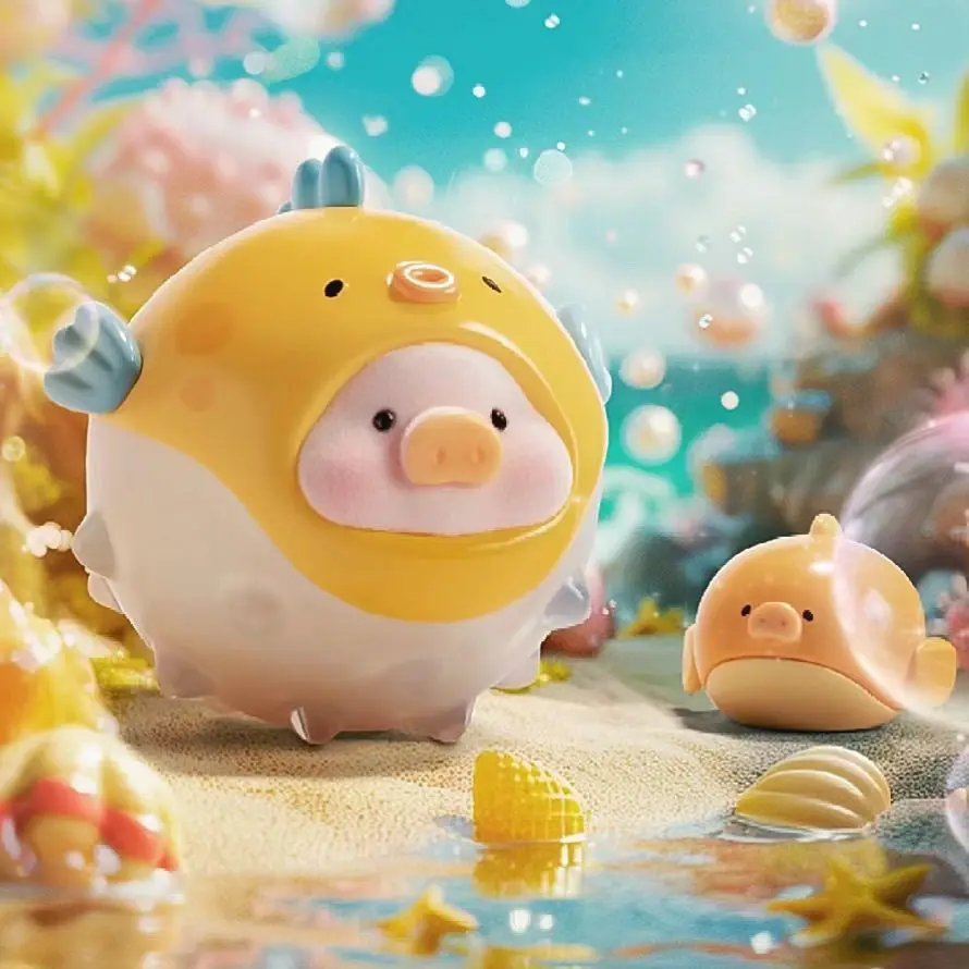 MINISO genuine canned pig LuLu pig ocean series blind box tide play figure cute girl gift car ornament
MINISO genuine canned pig LuLu pig ocean series blind box tide play figure cute girl gift car ornament