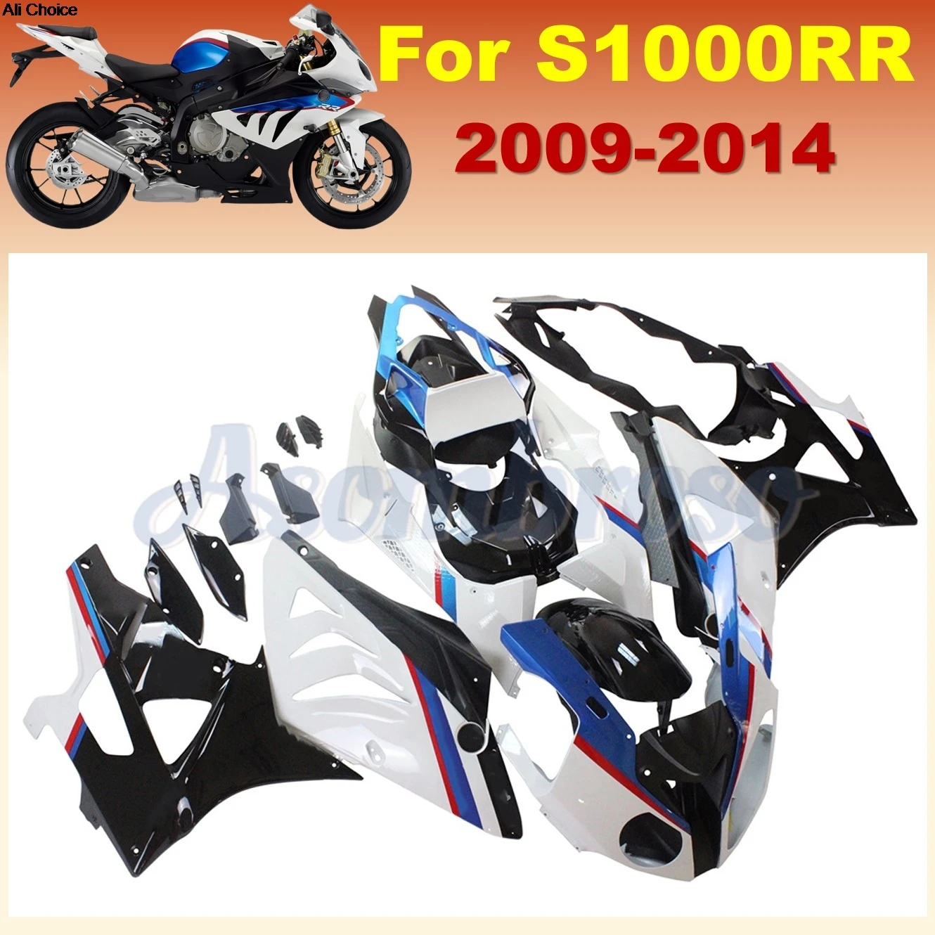 S1000RR 2009-2014 Injection Molding Motorcycle Fairings Kit Fit for BMW S1000 RR 09 10 11 12 13 14 Bodywork Part
S1000RR 2009-2014 Injection Molding Motorcycle Fairings Kit Fit for BMW S1000 RR 09 10 11 12 13 14 Bodywork Part