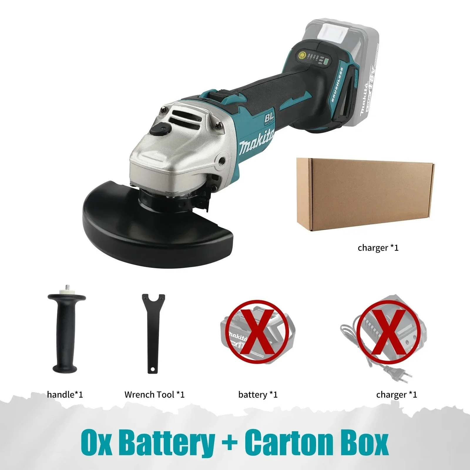 Makita DGA406 Cordless Angle Grinder 8500rpm The Makita cordless angle grinder is compatible with an power supply,
Makita DGA406 Cordless Angle Grinder 8500rpm The Makita cordless angle grinder is compatible with an power supply,