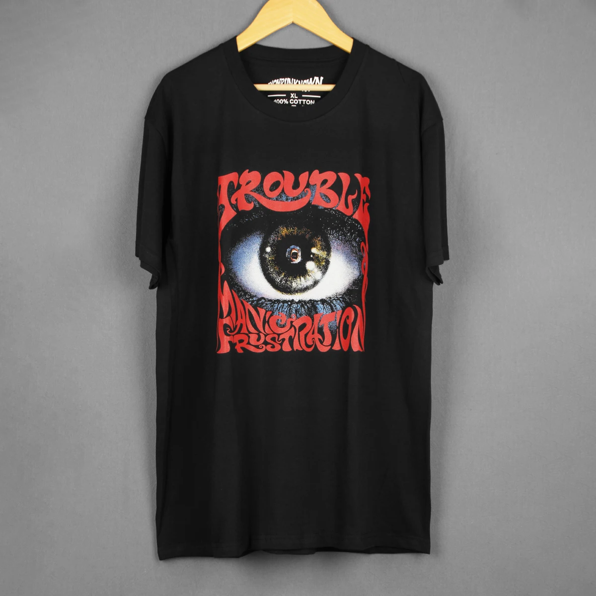 Футболка Trouble Manic Frustration Stoner Hard Psychedelic Rock Pentagram Cathedral Мужская одежда Хлопковые рубашки с короткими рукавами 
Футболка Trouble Manic Frustration Stoner Hard Psychedelic Rock Pentagram Cathedral Мужская одежда Хлопковые рубашки с короткими рукавами