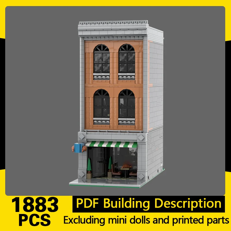City Street View Model MOC Building Bricks Three-Story Bakery Modular Technology Gifts Holiday Assemble Children Toys Suit
City Street View Model MOC Building Bricks Three-Story Bakery Modular Technology Gifts Holiday Assemble Children Toys Suit