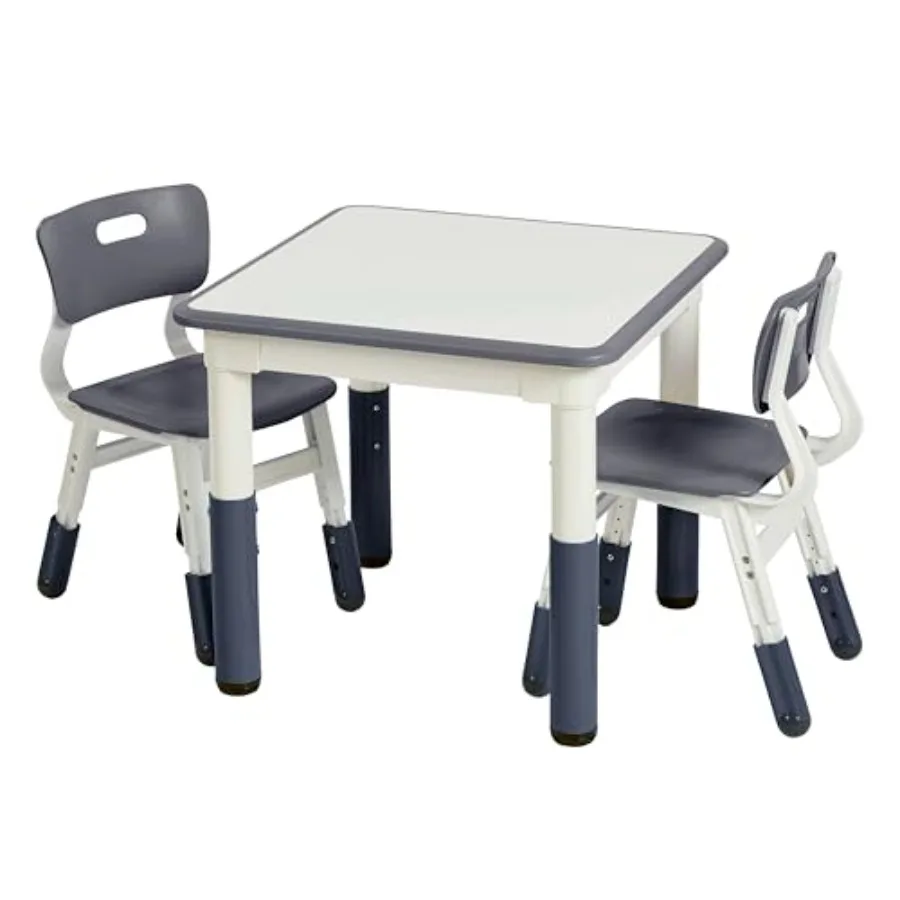 Dry-Erase Adjustable Table and Chairs Set Furniture Grey
Dry-Erase Adjustable Table and Chairs Set Furniture Grey