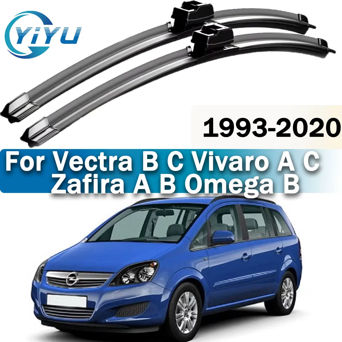 2PCS Car Front Wiper Blades For Opel Vectra B C Vivaro A C Zafira A B Omega B 1993-2020 Windscreen Windshield Window Accessories
2PCS Car Front Wiper Blades For Opel Vectra B C Vivaro A C Zafira A B Omega B 1993-2020 Windscreen Windshield Window Accessories
