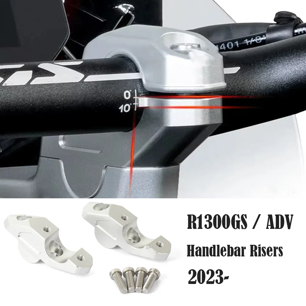 For BMW R1300GS Adventure Motorcycle CNC Handlebar Mount Riser Handlebar Risers Clamp R1300gs R1300GS ADV 2023 2024 2025
For BMW R1300GS Adventure Motorcycle CNC Handlebar Mount Riser Handlebar Risers Clamp R1300gs R1300GS ADV 2023 2024 2025