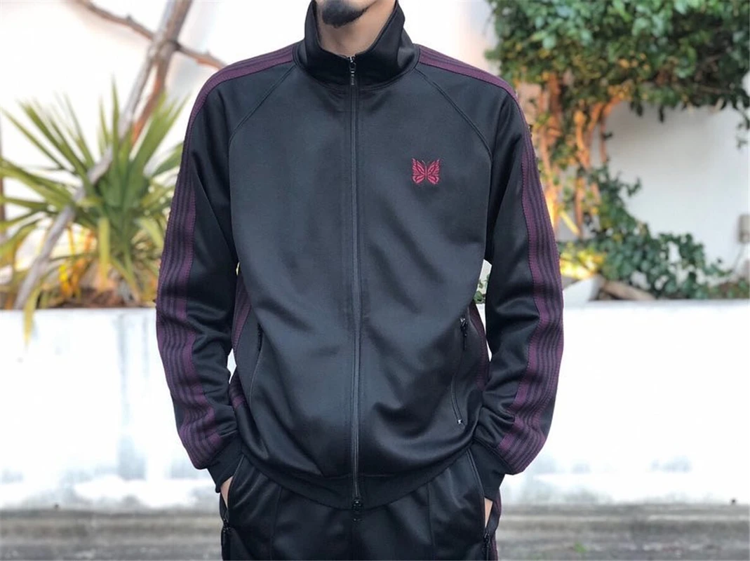 2025 top quality needles track butterfly embroidery casual sports velvet jacket men and women fall and winter jackets
2025 top quality needles track butterfly embroidery casual sports velvet jacket men and women fall and winter jackets