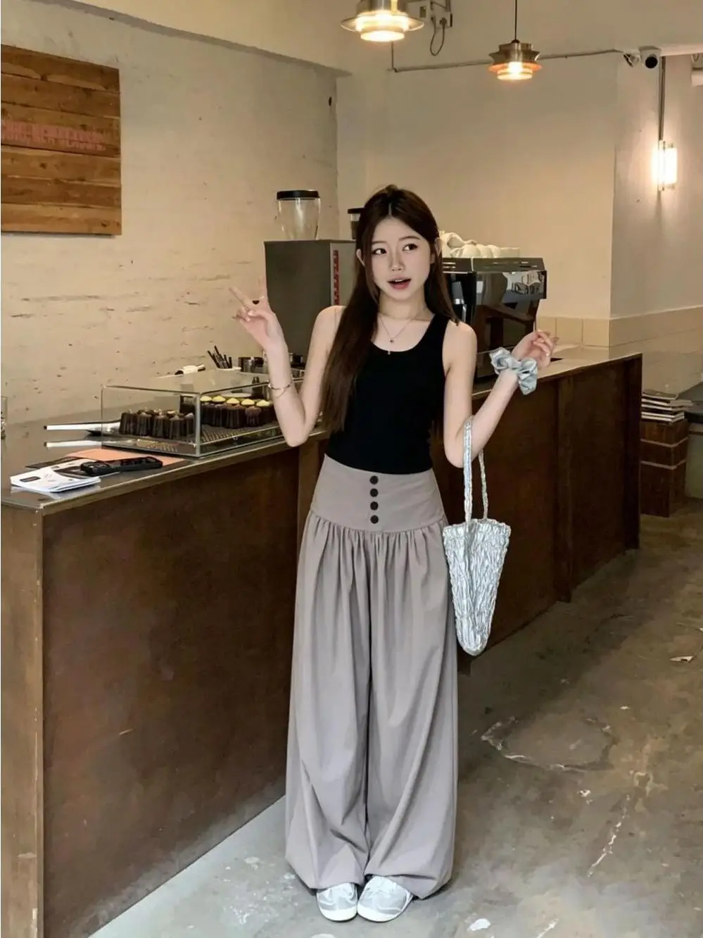 High Waist Wide Leg Casual Pants Women's Summer 2026 Loose Lazy Style Drapey Lantern Pants Design Sense Pleated Commute Style
High Waist Wide Leg Casual Pants Women's Summer 2026 Loose Lazy Style Drapey Lantern Pants Design Sense Pleated Commute Style