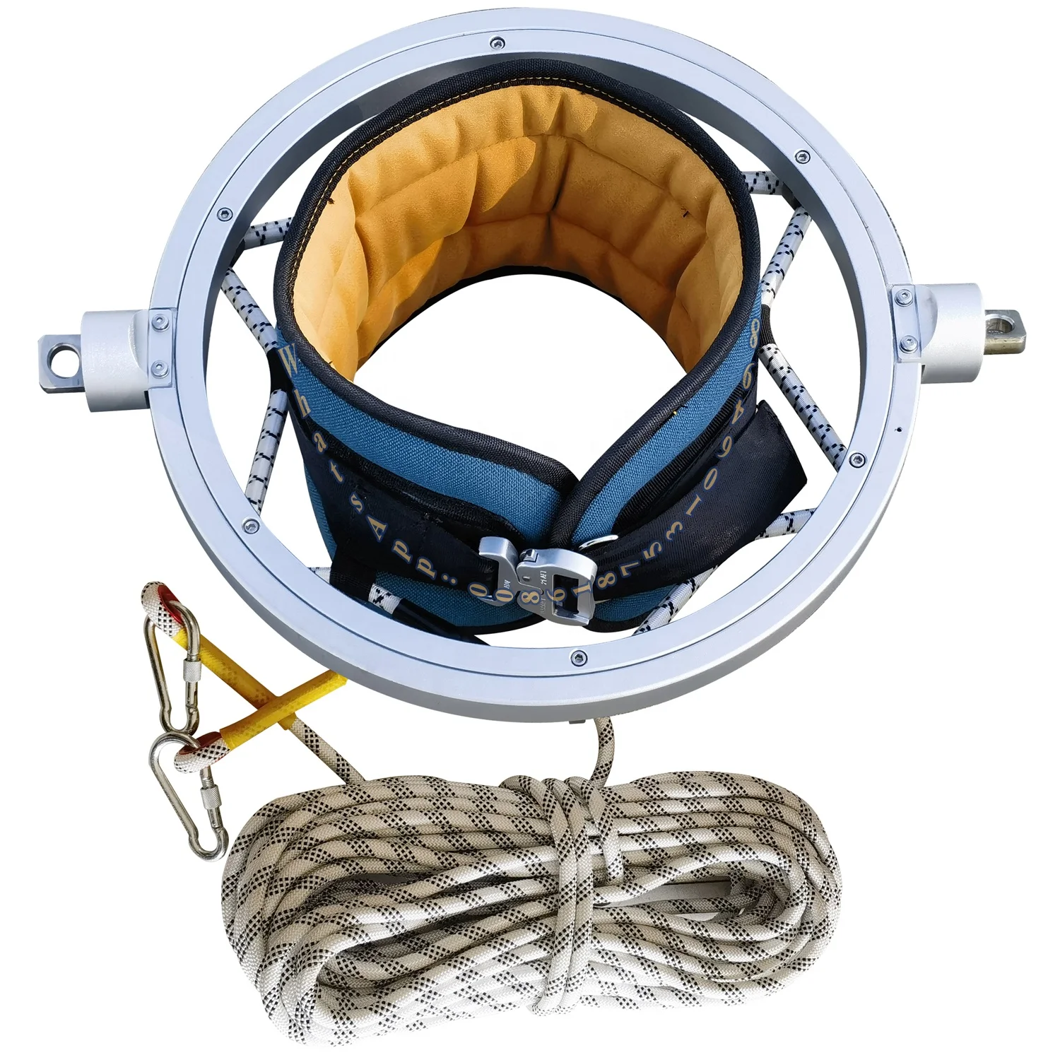 L Size Metal Ring Rotating Structure Belt Style Gymnastics Twisting Belt for Tumbling Trampoline Diving Bungee Acrobatics
L Size Metal Ring Rotating Structure Belt Style Gymnastics Twisting Belt for Tumbling Trampoline Diving Bungee Acrobatics