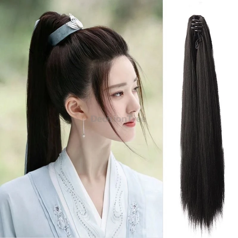 2025 same as the costume drama baifengxi high ponytail wig chinese girl daily ponytail wig braid natural fluffiness portable wig
2025 same as the costume drama baifengxi high ponytail wig chinese girl daily ponytail wig braid natural fluffiness portable wig