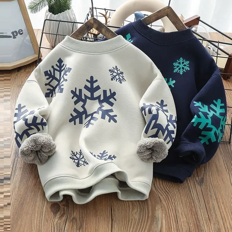 Boys Winter Thickened Hoodies Children Autumn Teenager Plus Velvet Sweatshirts Kids LambWool Clothing
Boys Winter Thickened Hoodies Children Autumn Teenager Plus Velvet Sweatshirts Kids LambWool Clothing