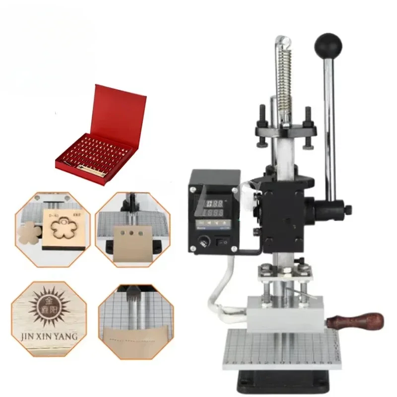Hot Foil Stamping Machine Gold Silver Foil Automatic Digital Leather Logo Embossed T Slot Hot Stamping Machine
Hot Foil Stamping Machine Gold Silver Foil Automatic Digital Leather Logo Embossed T Slot Hot Stamping Machine