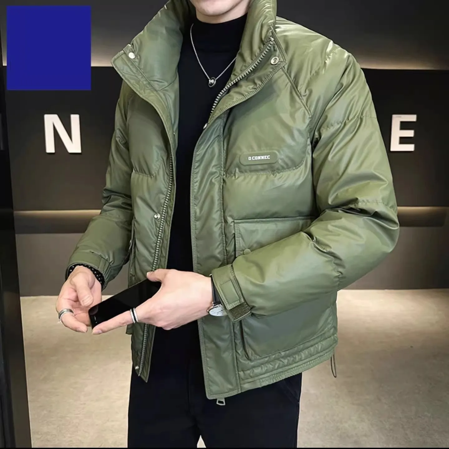 Мужская кожаная куртка XueXi класса люкс с пуховым утеплителем, теплая верхняя одежда для осени и зимы, новая повседневная модная куртка для мужчин среднего возраста
Мужская кожаная куртка XueXi класса люкс с пуховым утеплителем, теплая верхняя одежда для осени и зимы, новая повседневная модная куртка для мужчин среднего возраста