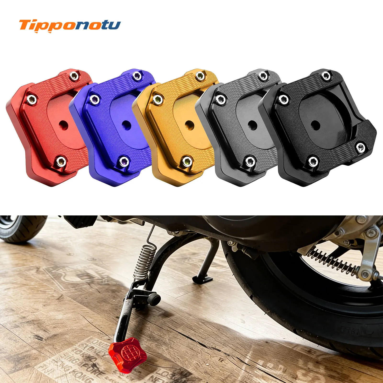 Motorcycle Foot Kickstand Side Stand Enlarge Extension Plate for YAMAHA NMAX155 NVX/AEROX 155 XMAX300
Motorcycle Foot Kickstand Side Stand Enlarge Extension Plate for YAMAHA NMAX155 NVX/AEROX 155 XMAX300