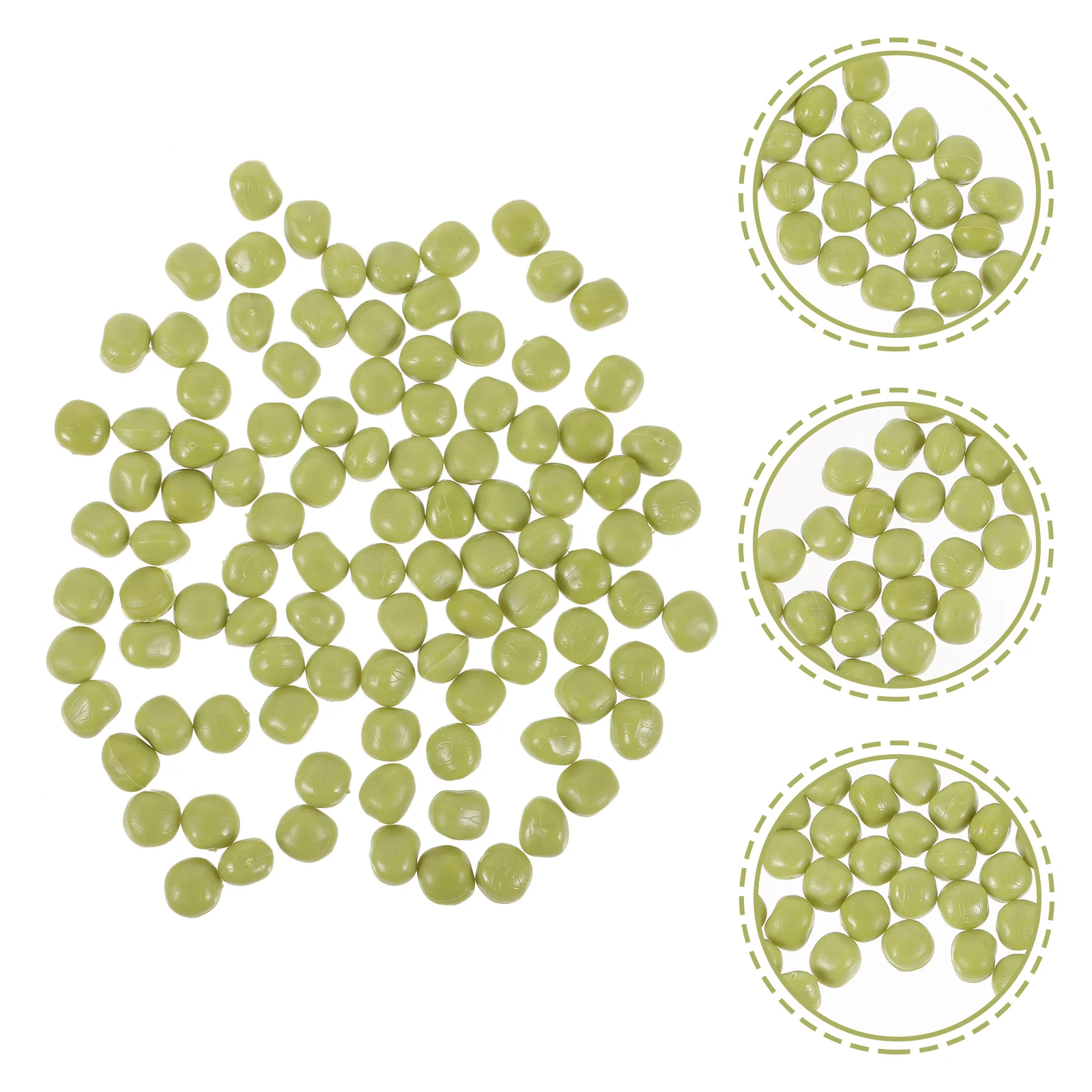 100 Pcs Decorate Artificial Pea Split Peas Food Pvc Fake Plants Lifelike Vegetable Model
100 Pcs Decorate Artificial Pea Split Peas Food Pvc Fake Plants Lifelike Vegetable Model