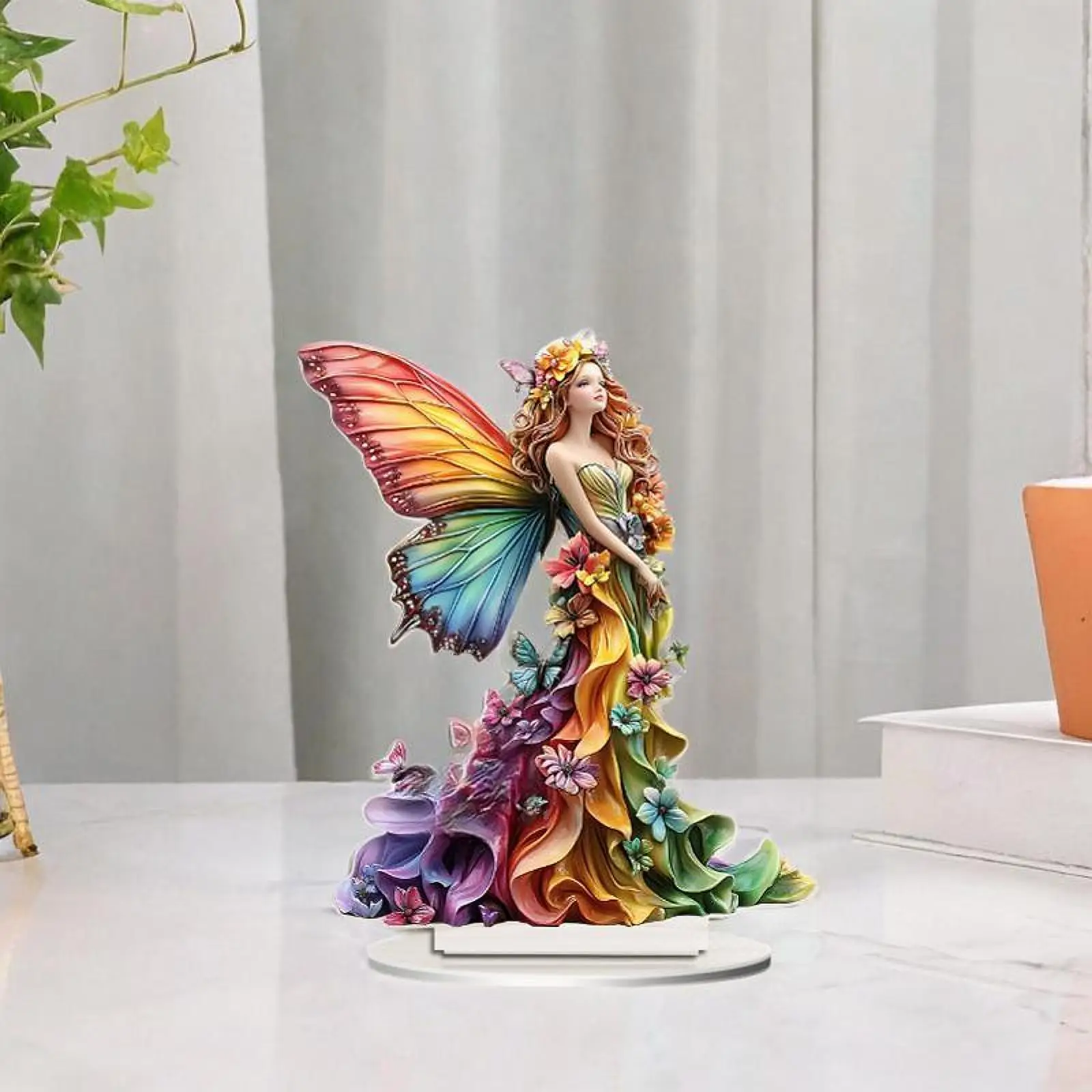 Elegant Acrylic Butterfly Fairy Table Sign Easy Installation Desktop Ornament for Tea Party Corner
Elegant Acrylic Butterfly Fairy Table Sign Easy Installation Desktop Ornament for Tea Party Corner