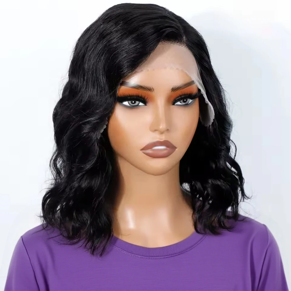 Short Bob Wig Body Wave 13x4 Lace Front Wig Human Hair Brazilian Water Wavy 13x6 Hd Lace Frontal Closure Wig for Women Prepluck
Short Bob Wig Body Wave 13x4 Lace Front Wig Human Hair Brazilian Water Wavy 13x6 Hd Lace Frontal Closure Wig for Women Prepluck