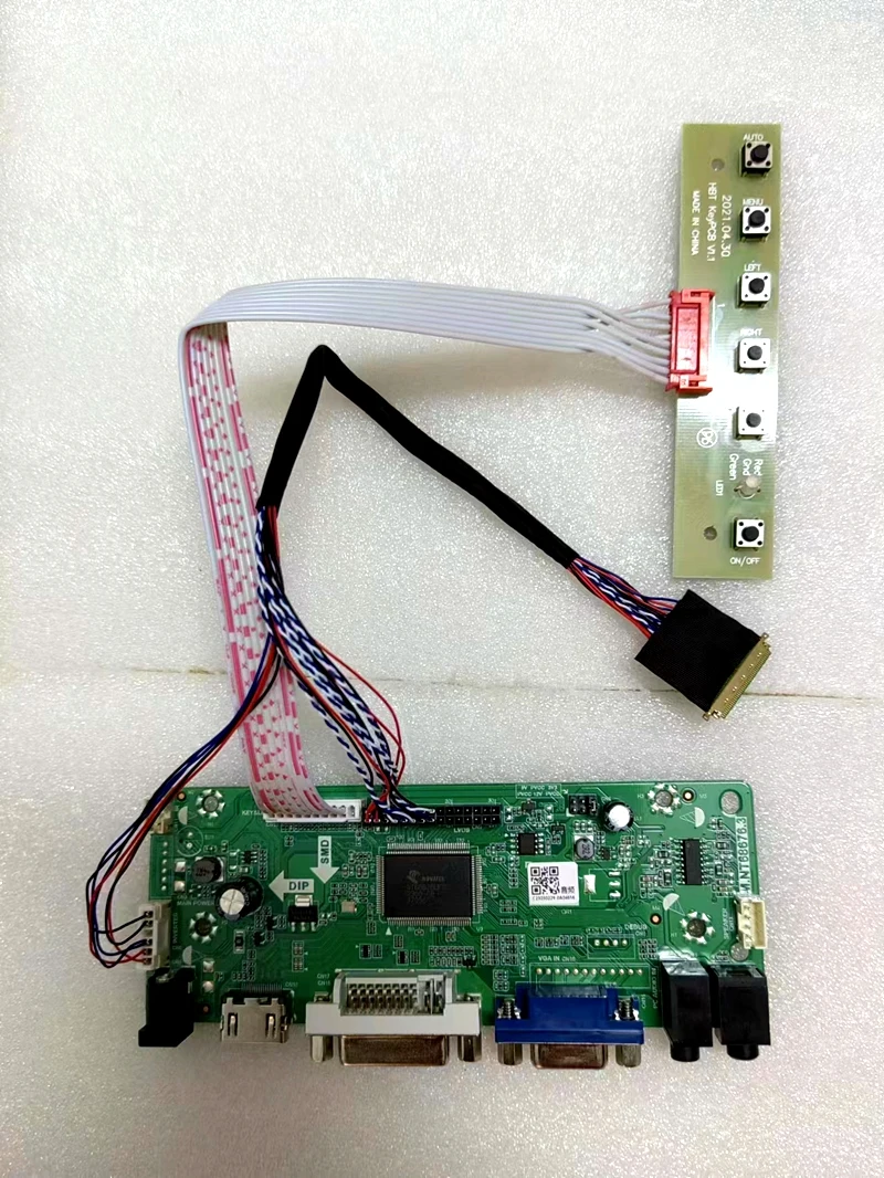 Yqwsyxl Control Board Monitor Kit for LP173WD1-TLA1 / LP173WD1-TLA3 HDMI+DVI+VGA LCD LED screen Controller Board Driver
Yqwsyxl Control Board Monitor Kit for LP173WD1-TLA1 / LP173WD1-TLA3 HDMI+DVI+VGA LCD LED screen Controller Board Driver