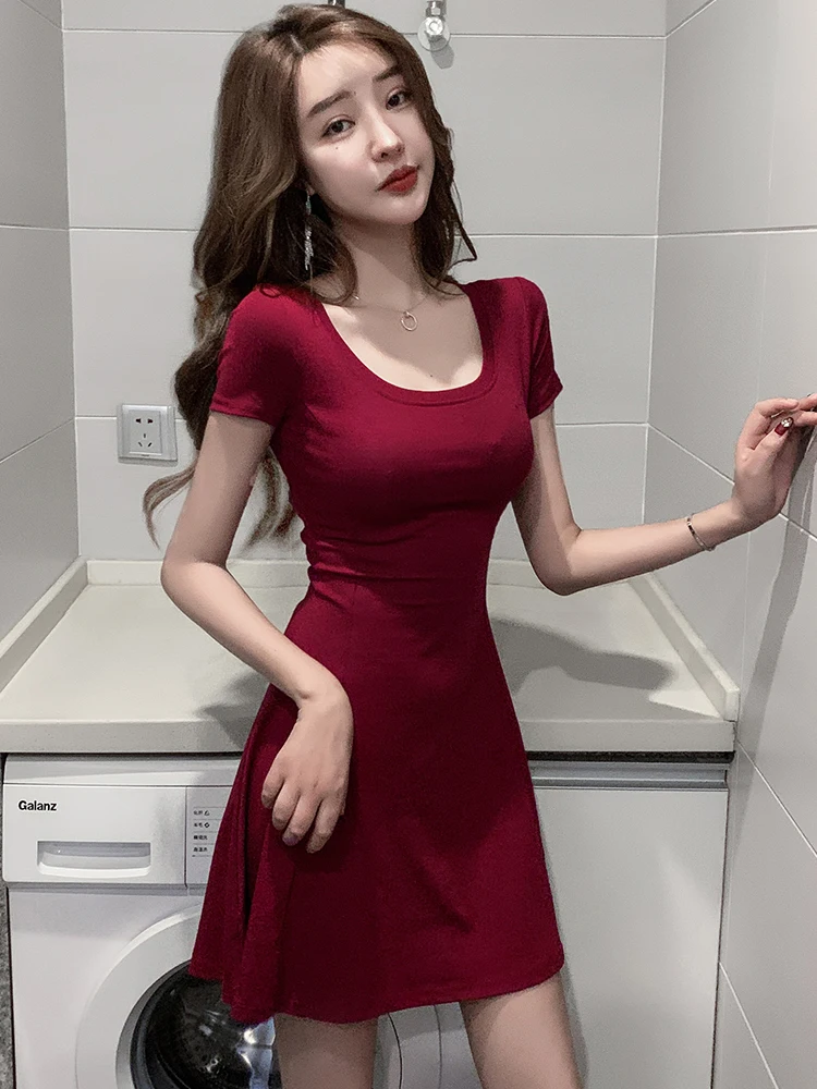 USexy Dress with Waist Slimming Effect, Slim Fit, Elegant Small Stature, Tight High WaistACharacter Skirt Short Skirt Summer
USexy Dress with Waist Slimming Effect, Slim Fit, Elegant Small Stature, Tight High WaistACharacter Skirt Short Skirt Summer