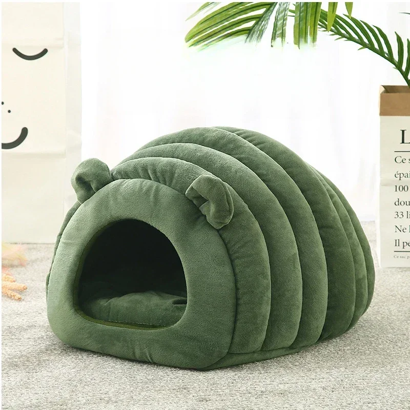 Caterpillar style warm cat nest pet kennel Autumn and winter cat bed Semi-enclosed pet nest Cat carrier washable
Caterpillar style warm cat nest pet kennel Autumn and winter cat bed Semi-enclosed pet nest Cat carrier washable