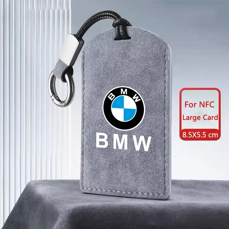 Suede Leather Car Smart NFC Card Key Case Cover Shell For BMW 1 3 5 7 Series X1 X3 X5 X6 X7 535le Protector Keychain Accessories
Suede Leather Car Smart NFC Card Key Case Cover Shell For BMW 1 3 5 7 Series X1 X3 X5 X6 X7 535le Protector Keychain Accessories