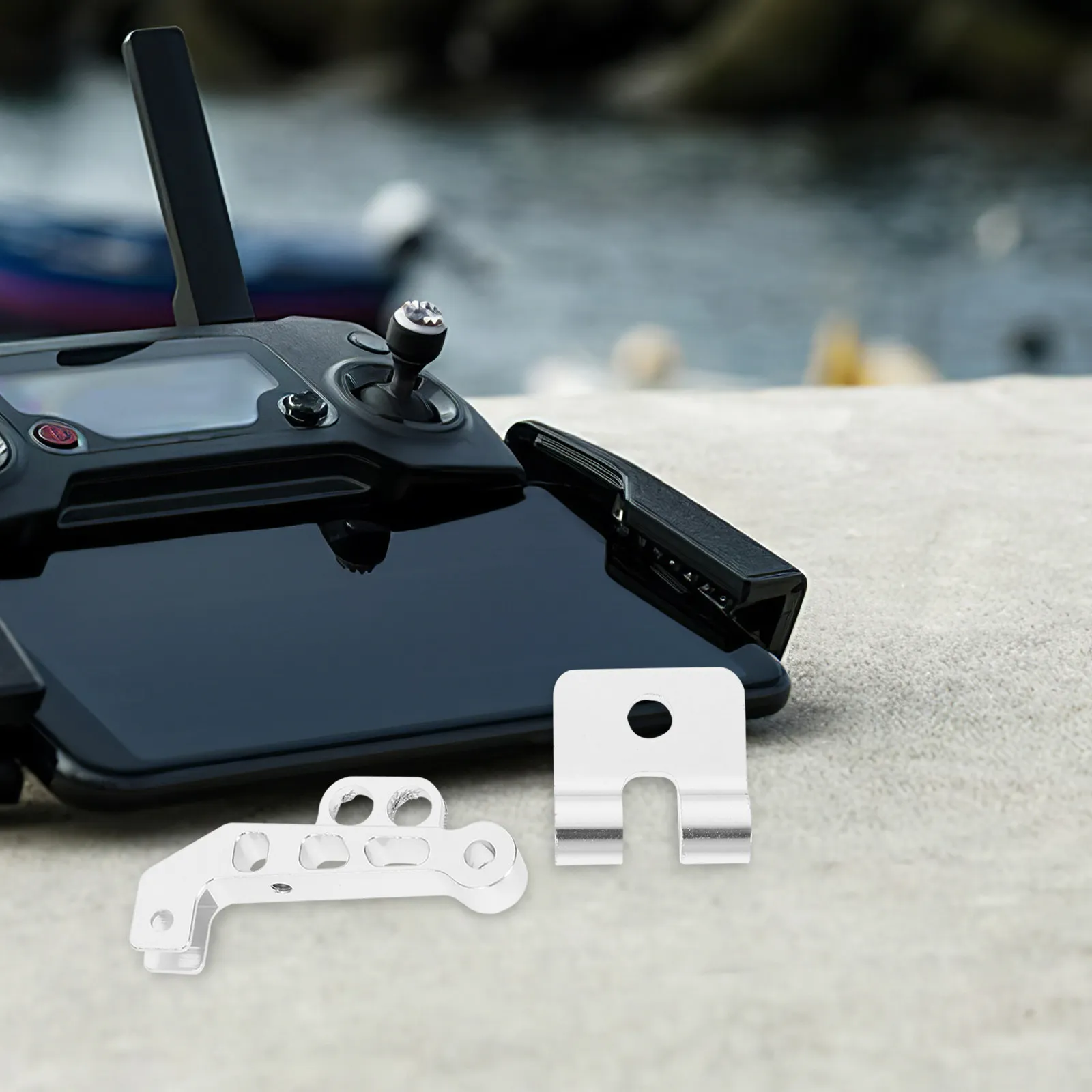 1 комплект универсальных держателей для пультов дистанционного управления, черные, с фиксированным креплением, легкие, подставки-держатели для аксессуаров радиоуправляемых дронов
1 комплект универсальных держателей для пультов дистанционного управления, черные, с фиксированным креплением, легкие, подставки-держатели для аксессуаров радиоуправляемых дронов