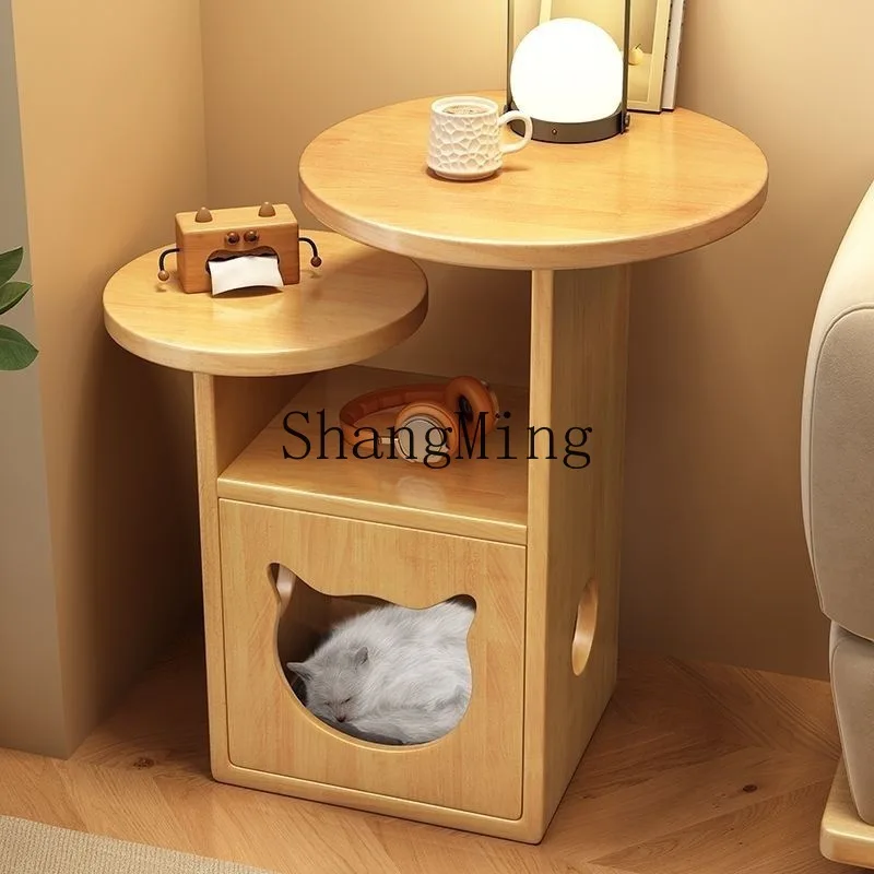 FG solid wood small edge mini coffee table sofa bedside floor new round creative rack
FG solid wood small edge mini coffee table sofa bedside floor new round creative rack