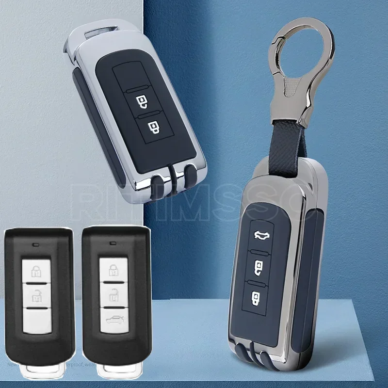 Zinc Alloy Car Key Cover Case Holder Shell Protector for Mitsubishi ASX Remote Control Key Chain Buckle Car-Styling Accessories
Zinc Alloy Car Key Cover Case Holder Shell Protector for Mitsubishi ASX Remote Control Key Chain Buckle Car-Styling Accessories