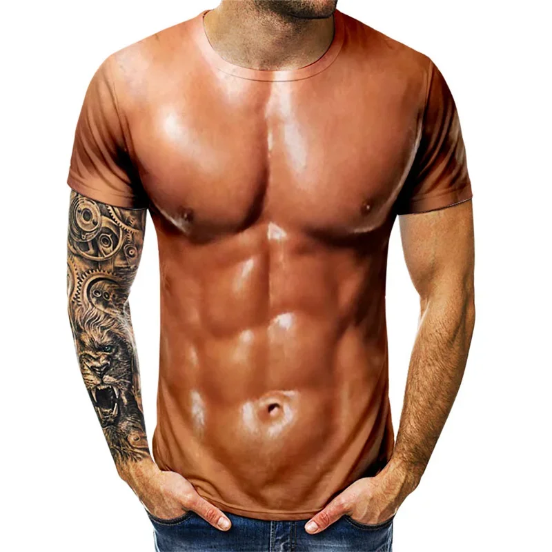 Horror Halloween Skeleton Skulls 3d Printing T Shirt Funny Muscles Abdominal Muscles Graphic Short Sleeves Fashion Mens Clothing
Horror Halloween Skeleton Skulls 3d Printing T Shirt Funny Muscles Abdominal Muscles Graphic Short Sleeves Fashion Mens Clothing