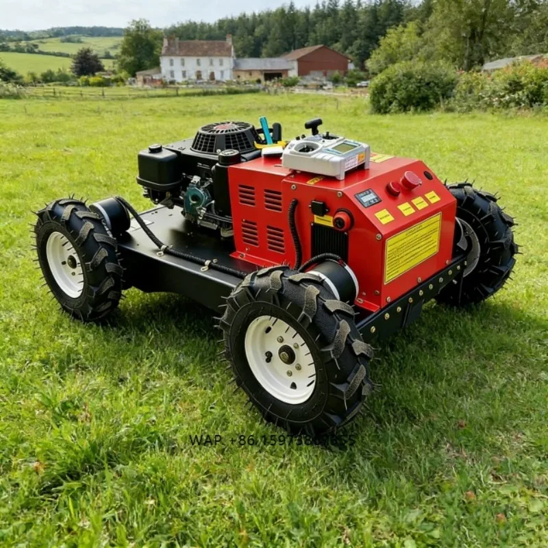 Satellite Intelligent Robot Remote Controlled Lawnmower All Terrain Self Propelled Cordless Lawnmower Oil Electric Hybrid
Satellite Intelligent Robot Remote Controlled Lawnmower All Terrain Self Propelled Cordless Lawnmower Oil Electric Hybrid