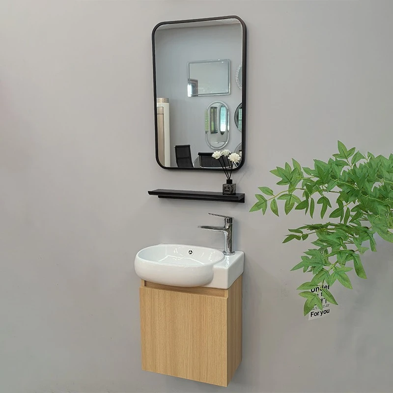 Manufacturer wash face mirror sink makeup toilet small apartment PVC bathroom cabinet hanging type
Manufacturer wash face mirror sink makeup toilet small apartment PVC bathroom cabinet hanging type